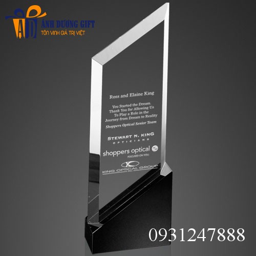 Kỷ niệm chương pha lê KNC00A17